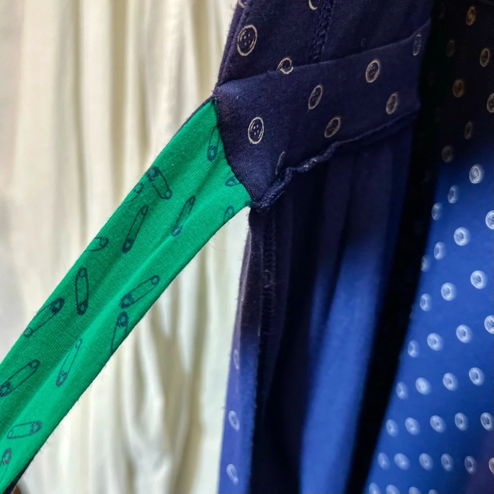 #D3. Lilly Pulitzer Arina Button Print Wrap Dress - Picture 5 of 9